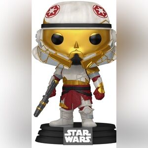 New in Box Funko Pop Star Wars Ashoka Captain Enoch 690